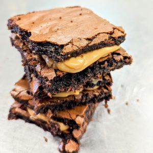 Brownie with Dulce de Leche